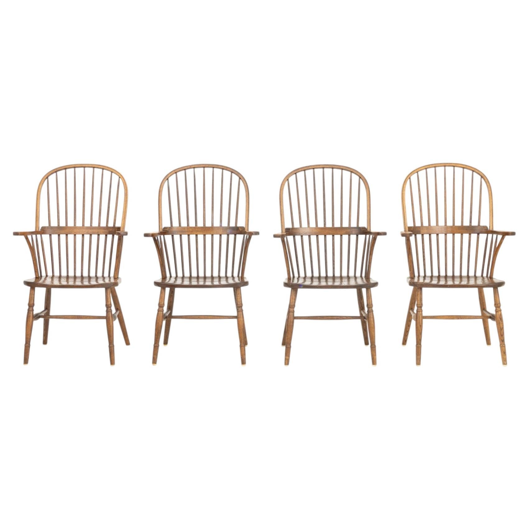Poltrone in stile Windsor Oak di Conant Ball, 4