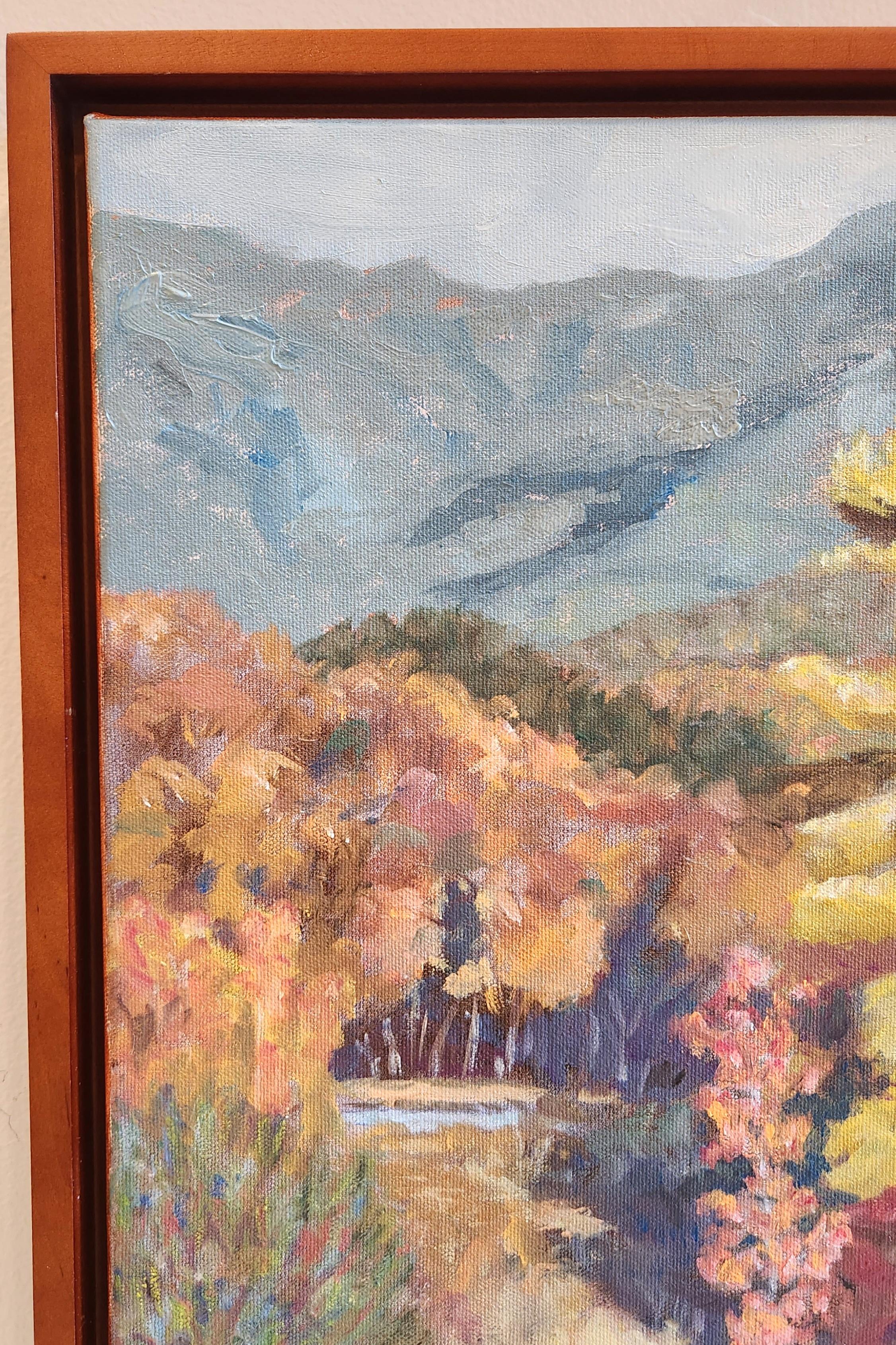 Pittura olio su tela -- Santanoni da A. Simon Pond - Painting di Conard Holton