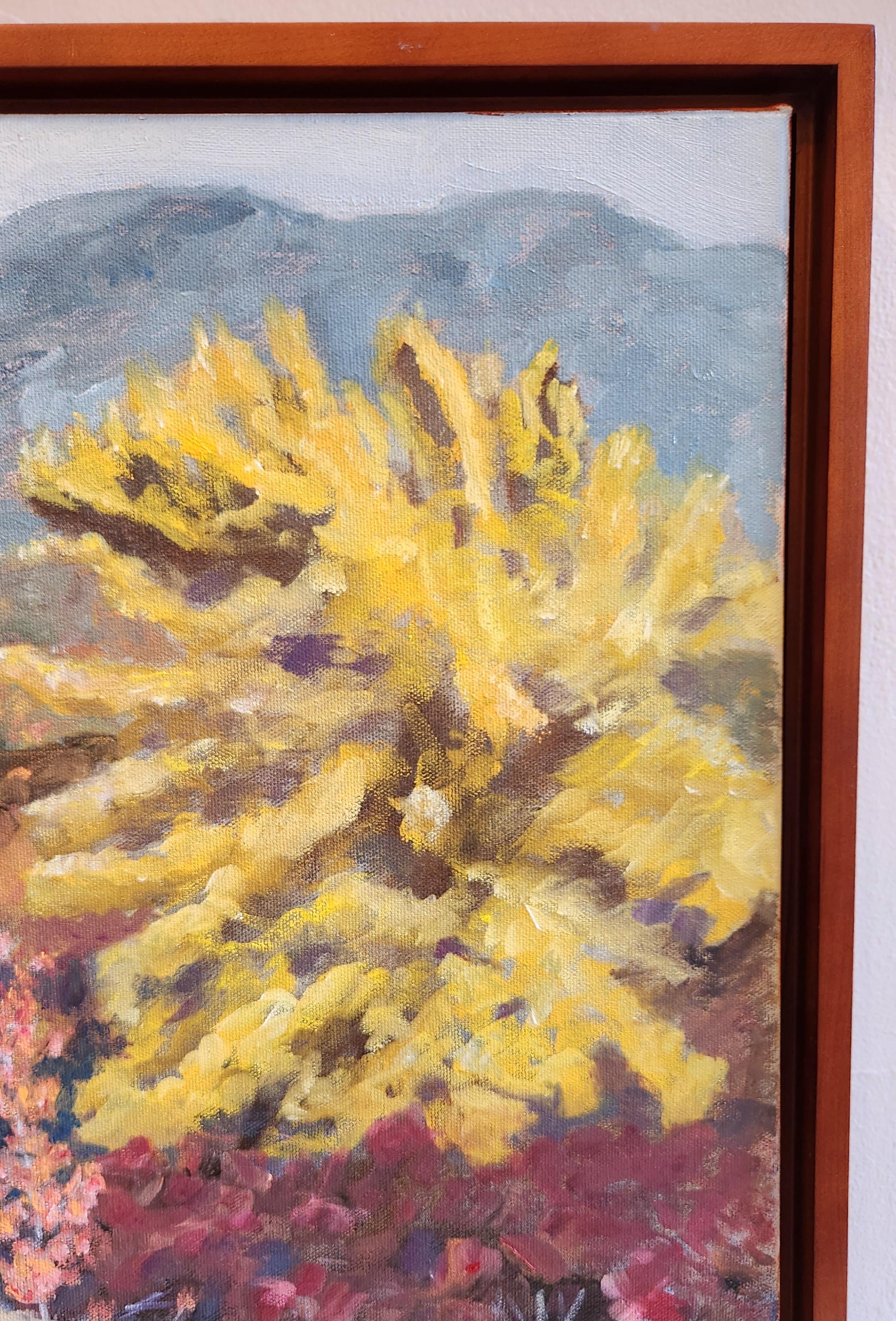 Pittura olio su tela -- Santanoni da A. Simon Pond - Painting Impressionismo americano di Conard Holton