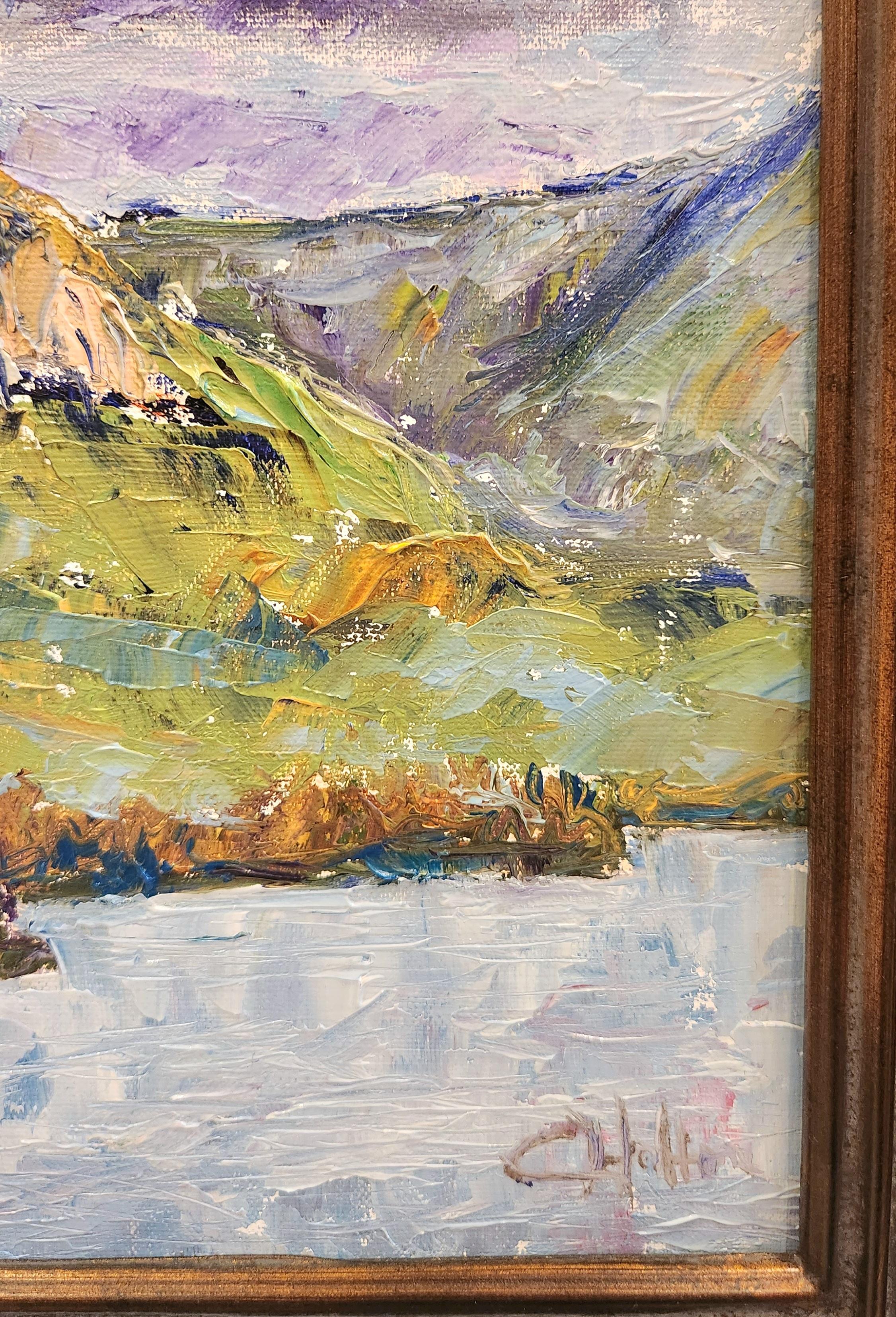 Oil on Linen Painting -- Shelving Rock 2 For Sale 5