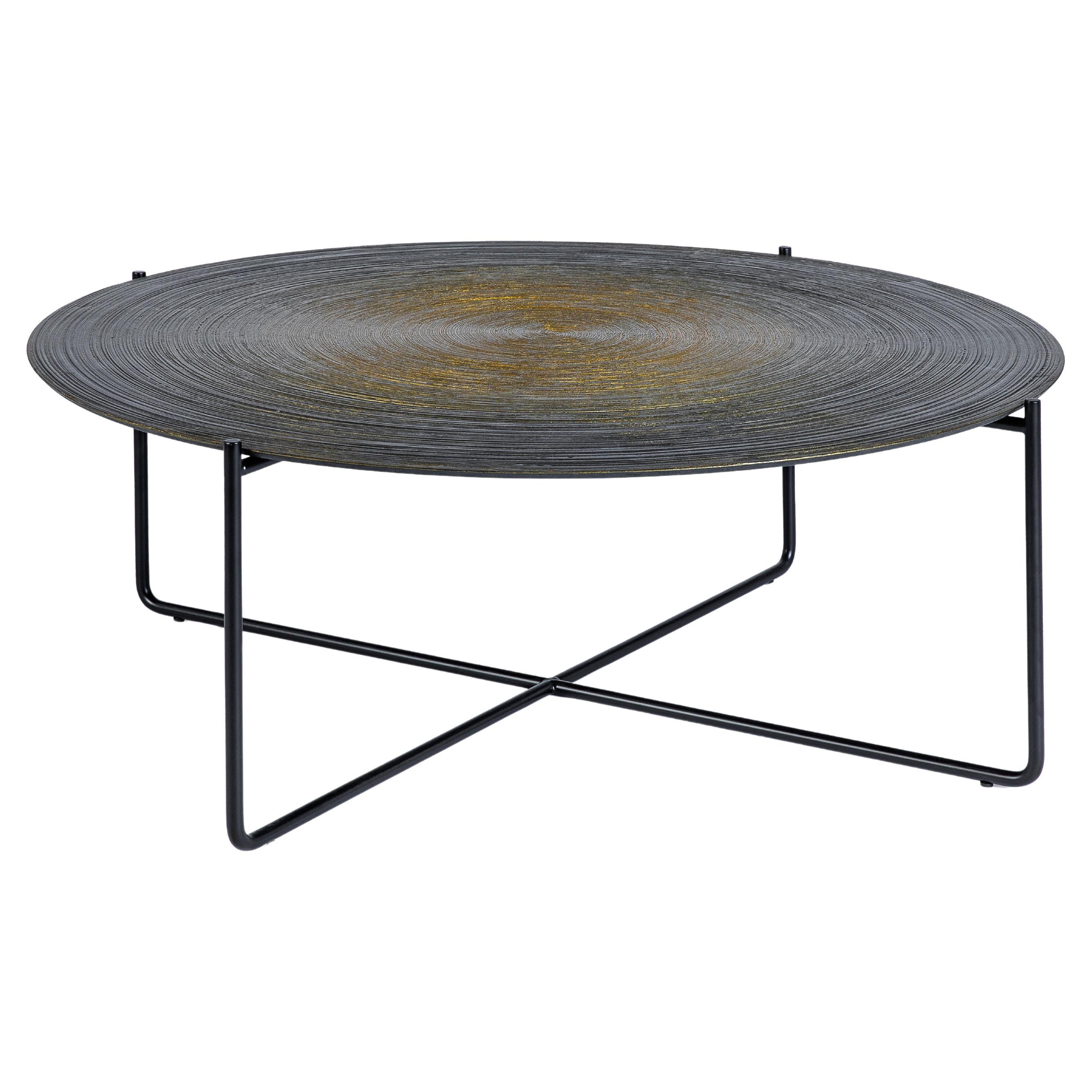 Concentric Gold Isola 800 Coffee Table by Disain1971