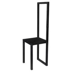Postmodern High-Back Velvet Chair by Robert Wilson, 2014