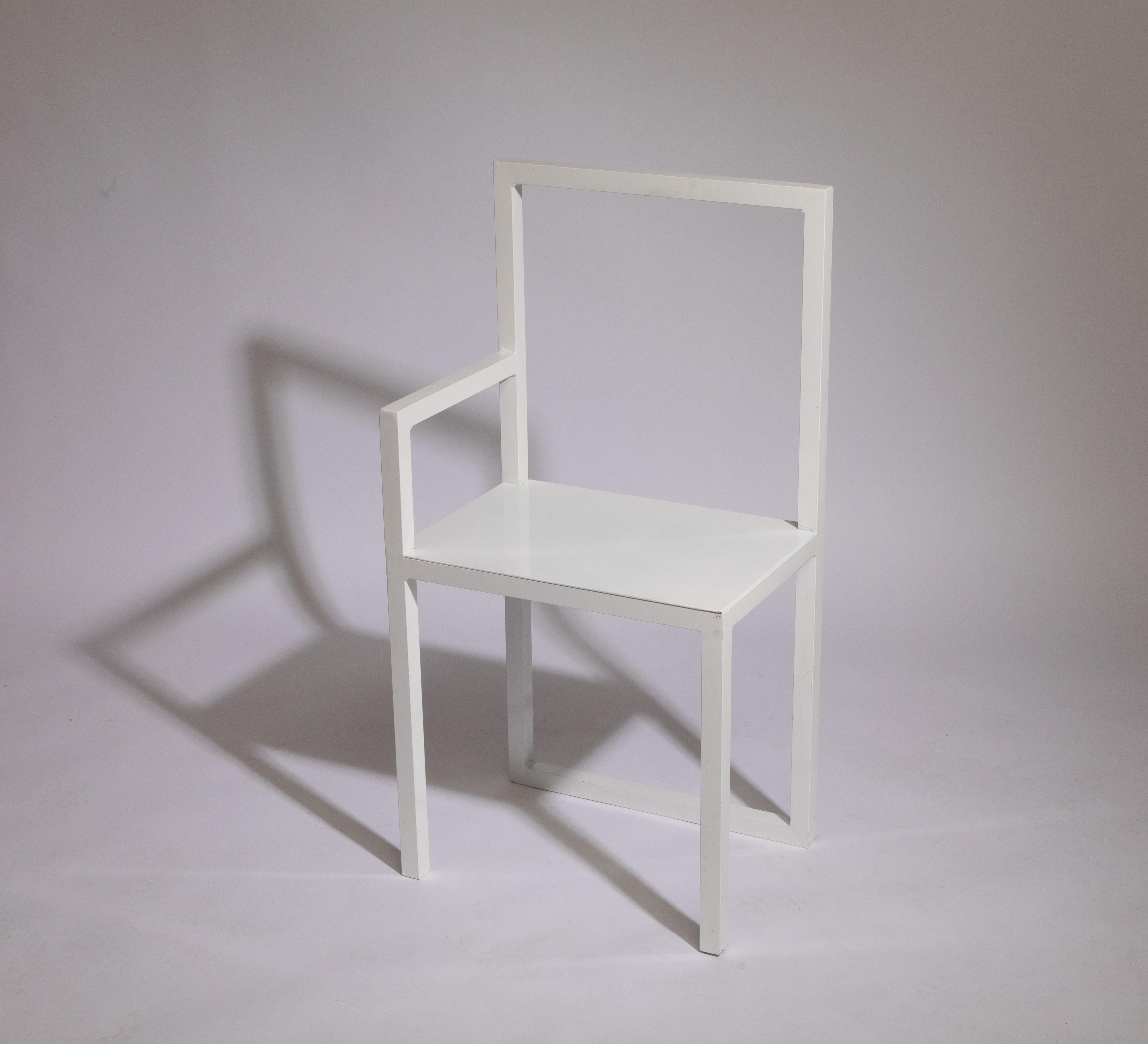 Laqué Fauteuil postmoderne de Robert Wilson, 2014 en vente