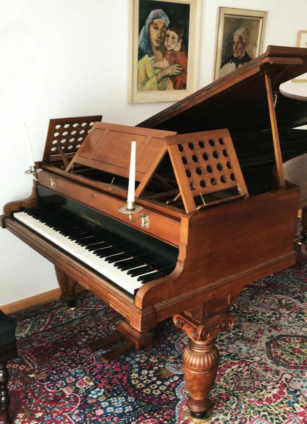 edwardian grand piano