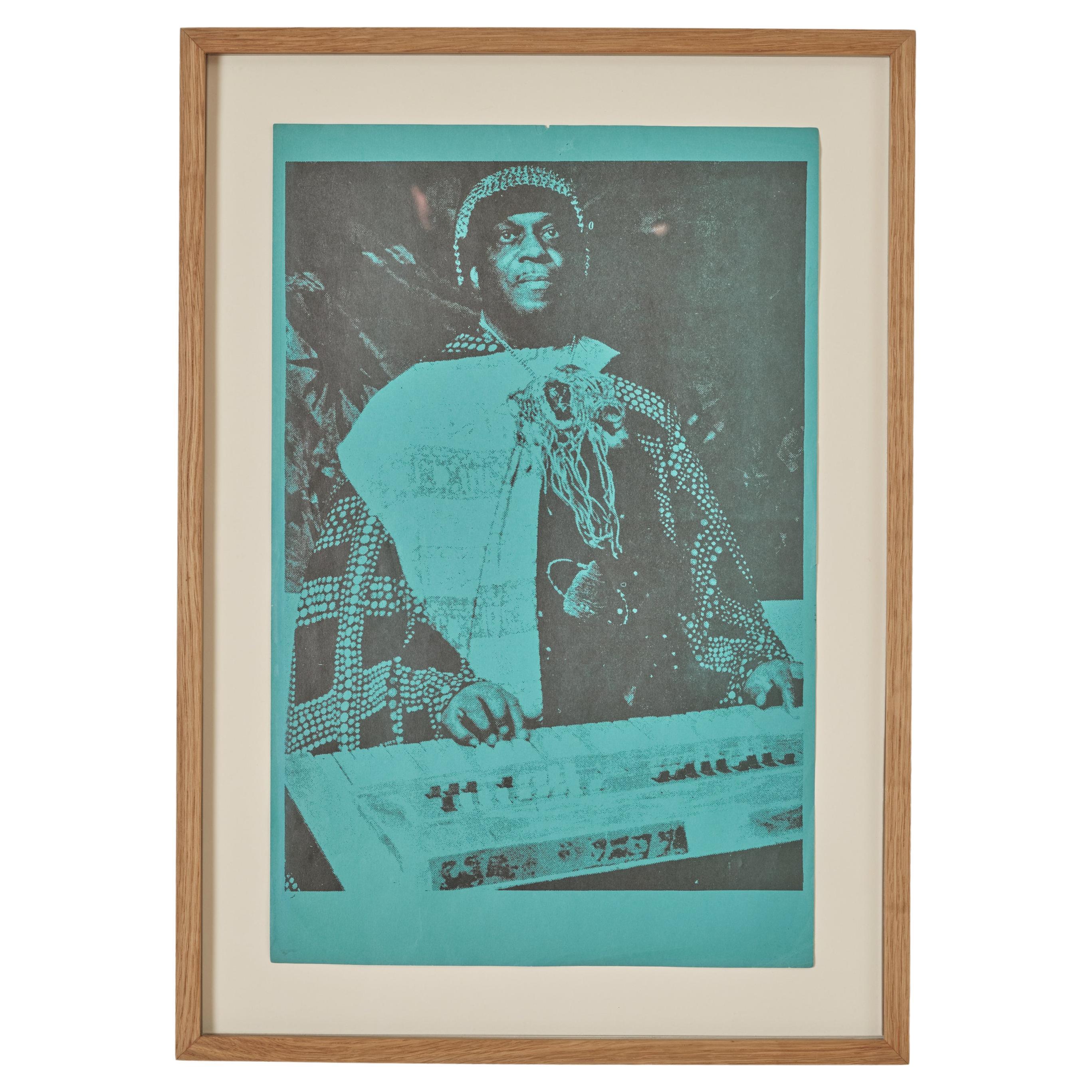 Concert Poster of Sun Ra at Larrys Hideaway For Sale