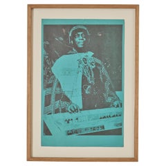 Vintage Concert Poster of Sun Ra at Larrys Hideaway