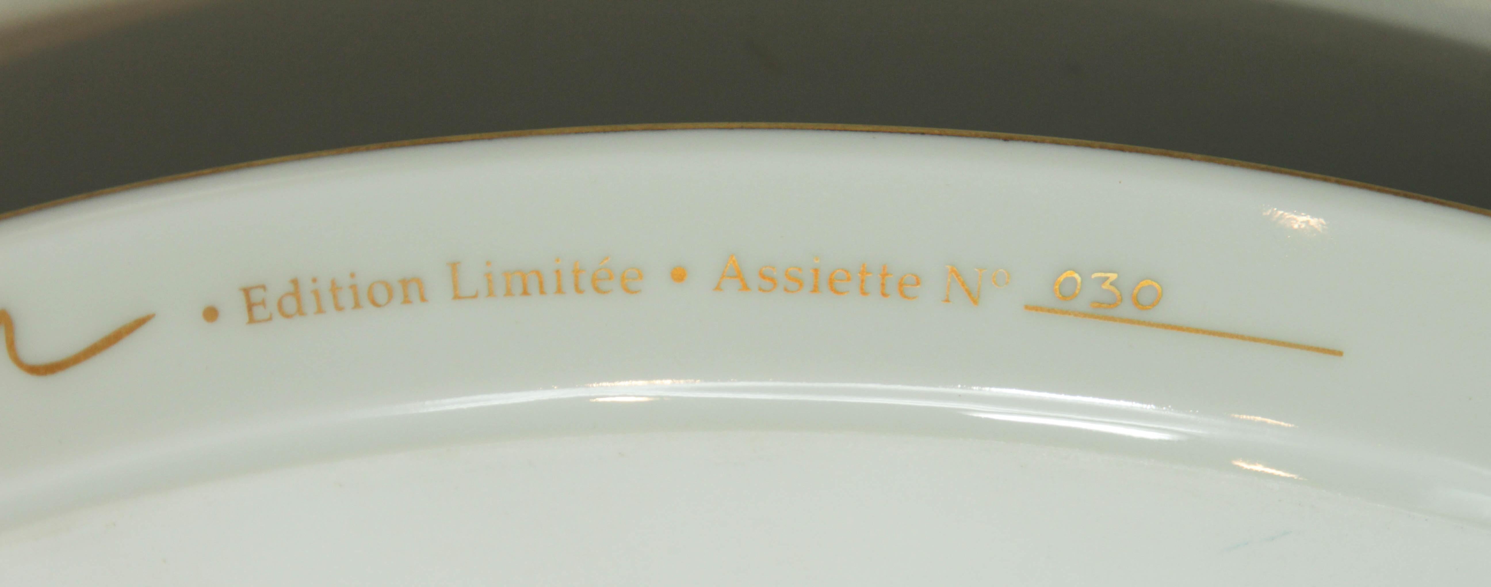 Concerto after Arman, Limited Edition, Plate Number 30 for Rosenthal For Sale 5