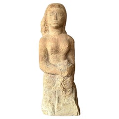 Concetta Scaravaglione Figurative Female Stone Sculpture