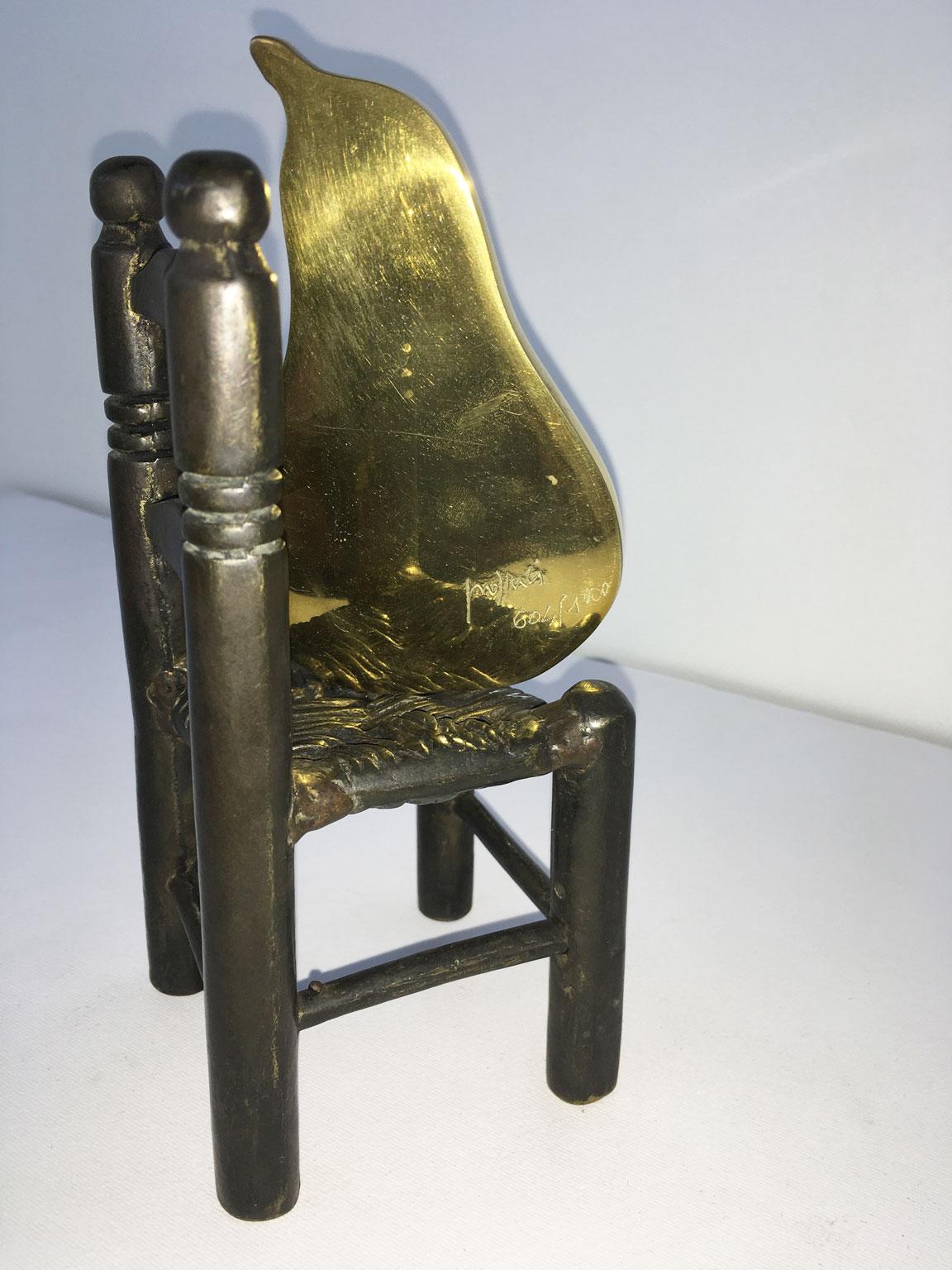 1989 Italia Escultura abstracta de bronce Concetto Pozzati En Posa en venta 13