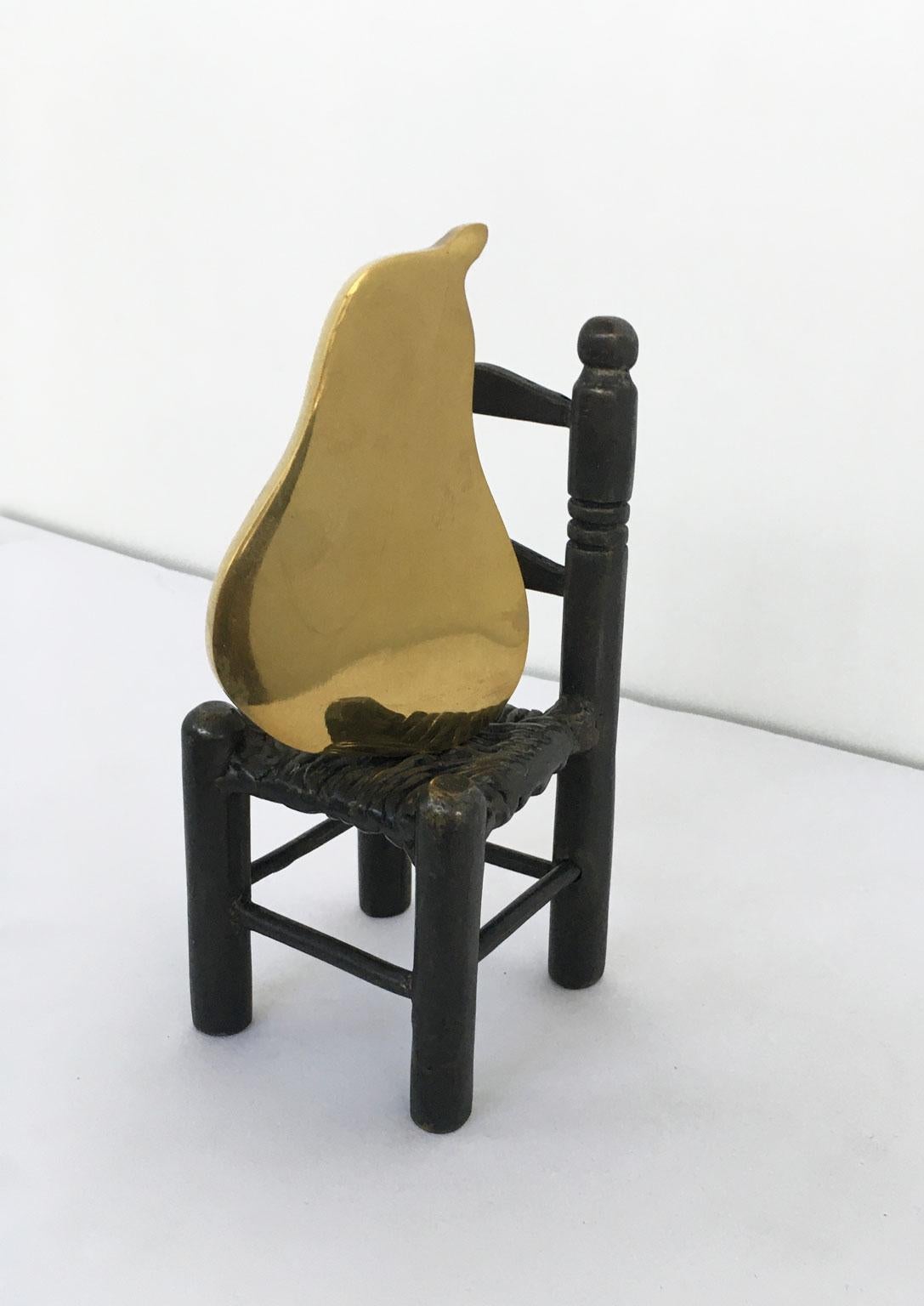 1989 Italia Escultura abstracta de bronce Concetto Pozzati En Posa en venta 7