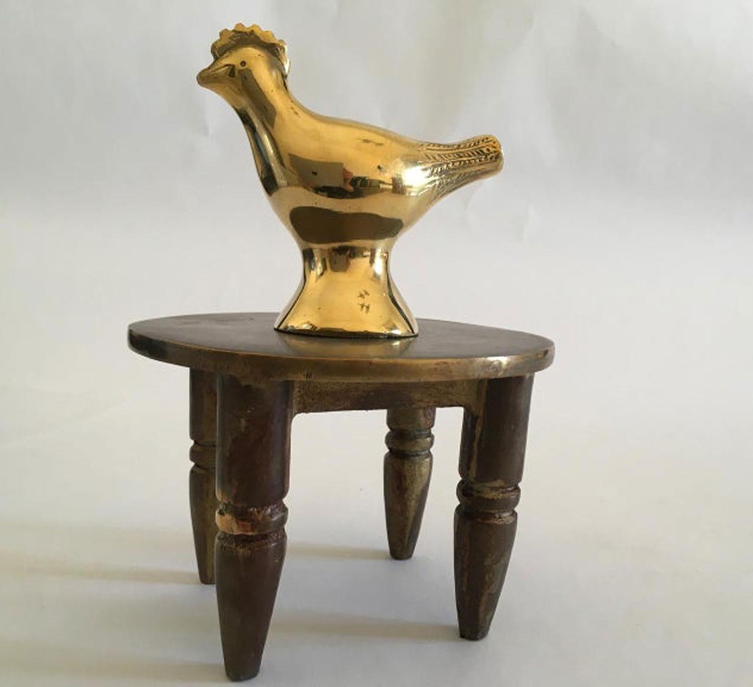 Italy 1982 Post Modern Abstract Bronze Sculpture Lucky Charm by Concetto Pozzati For Sale 8