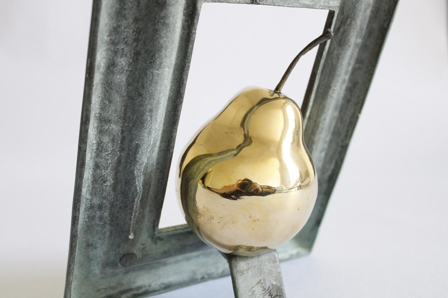 Italy O-pera by Concetto Pozzati Figurative Bronze Sculpture 1989 For Sale 11