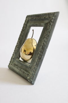 Italia O-pera de Concetto Pozzati Escultura figurativa de bronce 1989