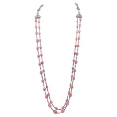 Spectra Fine Jewelry, Conch Pearl Diamond Briolette Chain