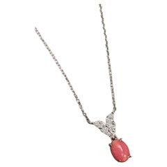 Conch Pearl Pendant, Pearl Jewelry, Pearl Gift, Pink Jewelry, Conch Pearl