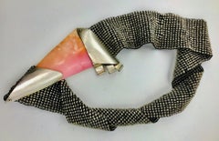 Conch shell Silver triangles published in ELLE , by Sylvia Gottwald