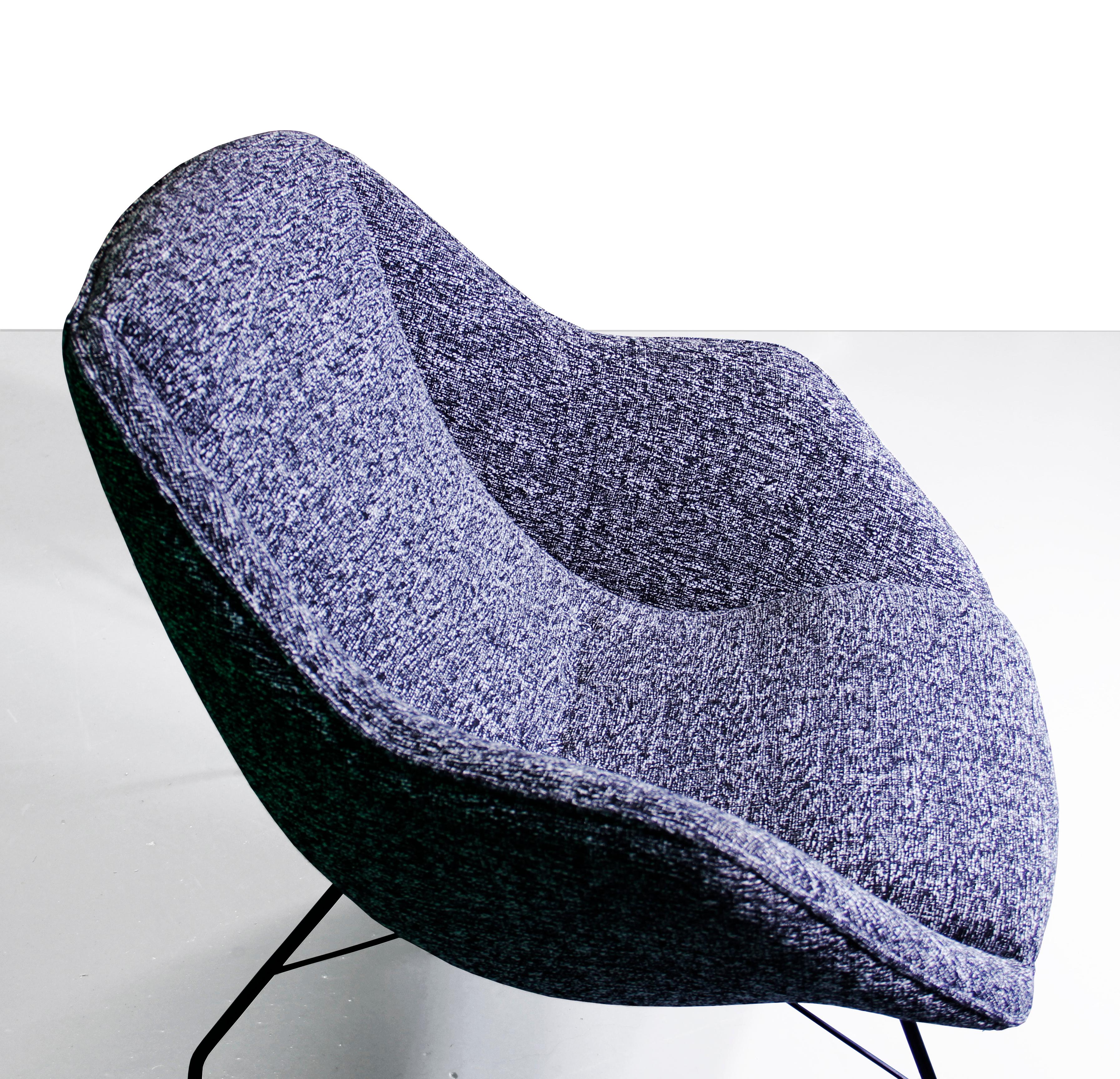 Concha Armchair by Carlo Hauner & Martin Eisler, Brazil In Good Condition In Whitstable, GB