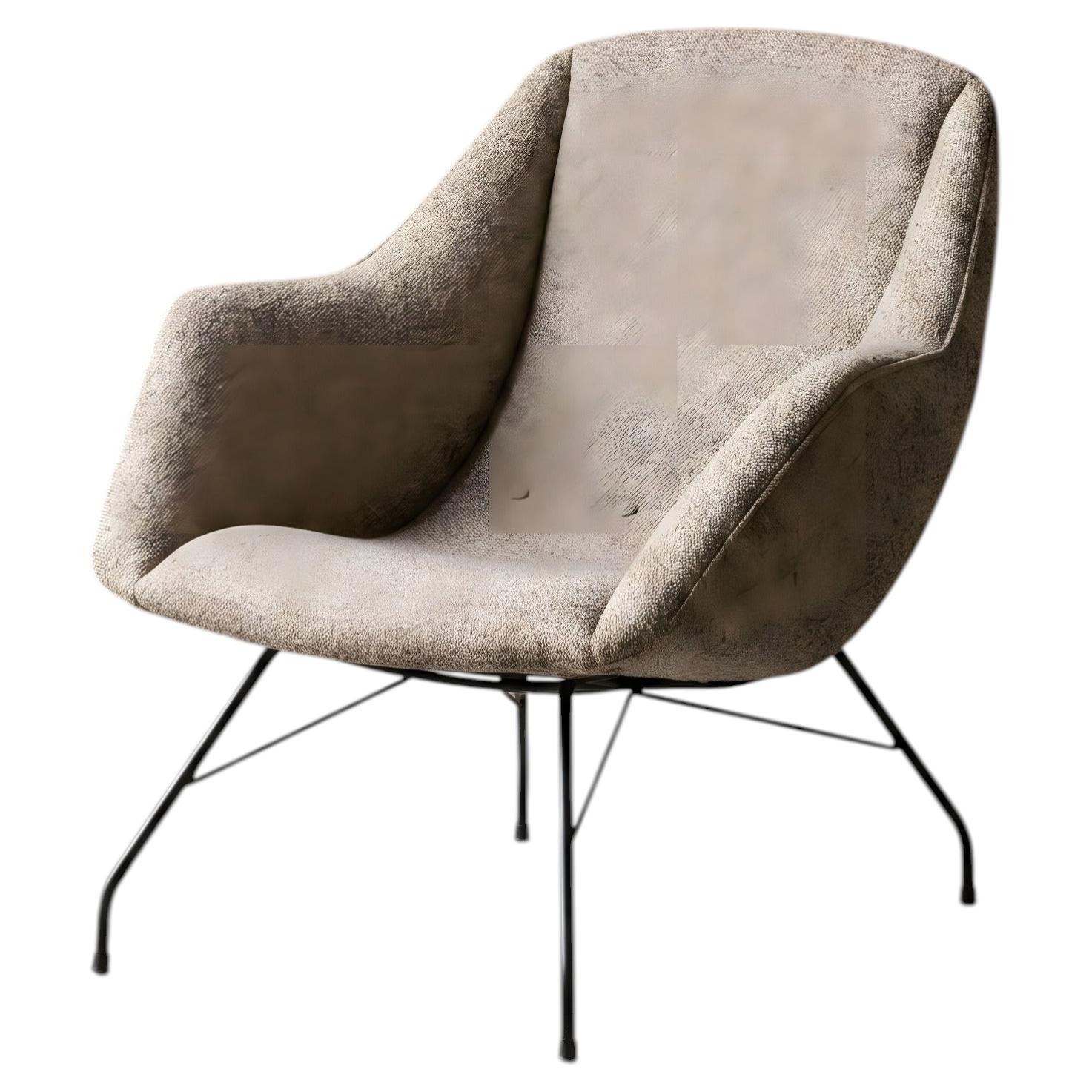Concha armchair designed by Carlo Hauner and Martin Eisler in 1953