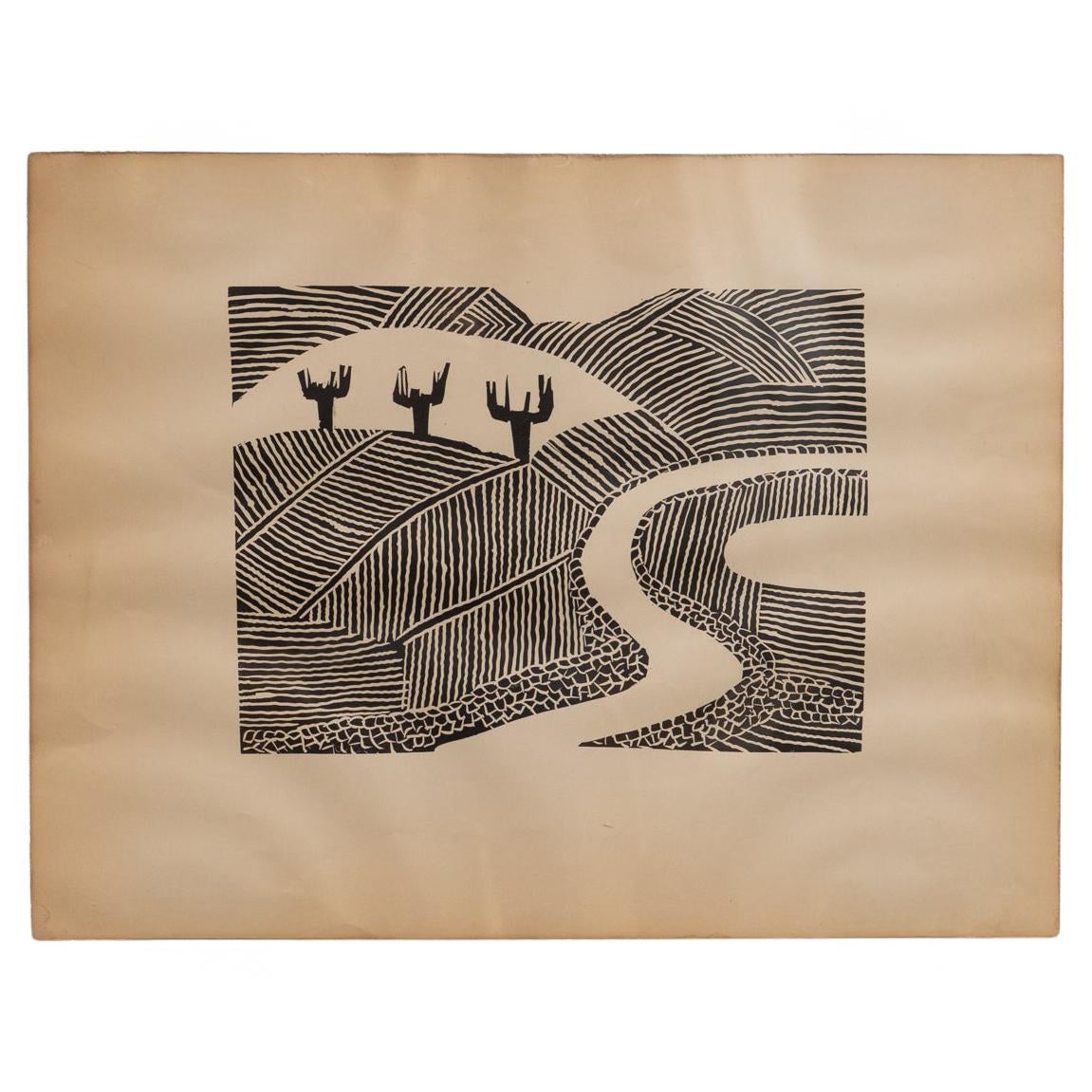 Concha Ibáñez Landschaft "Castilla"