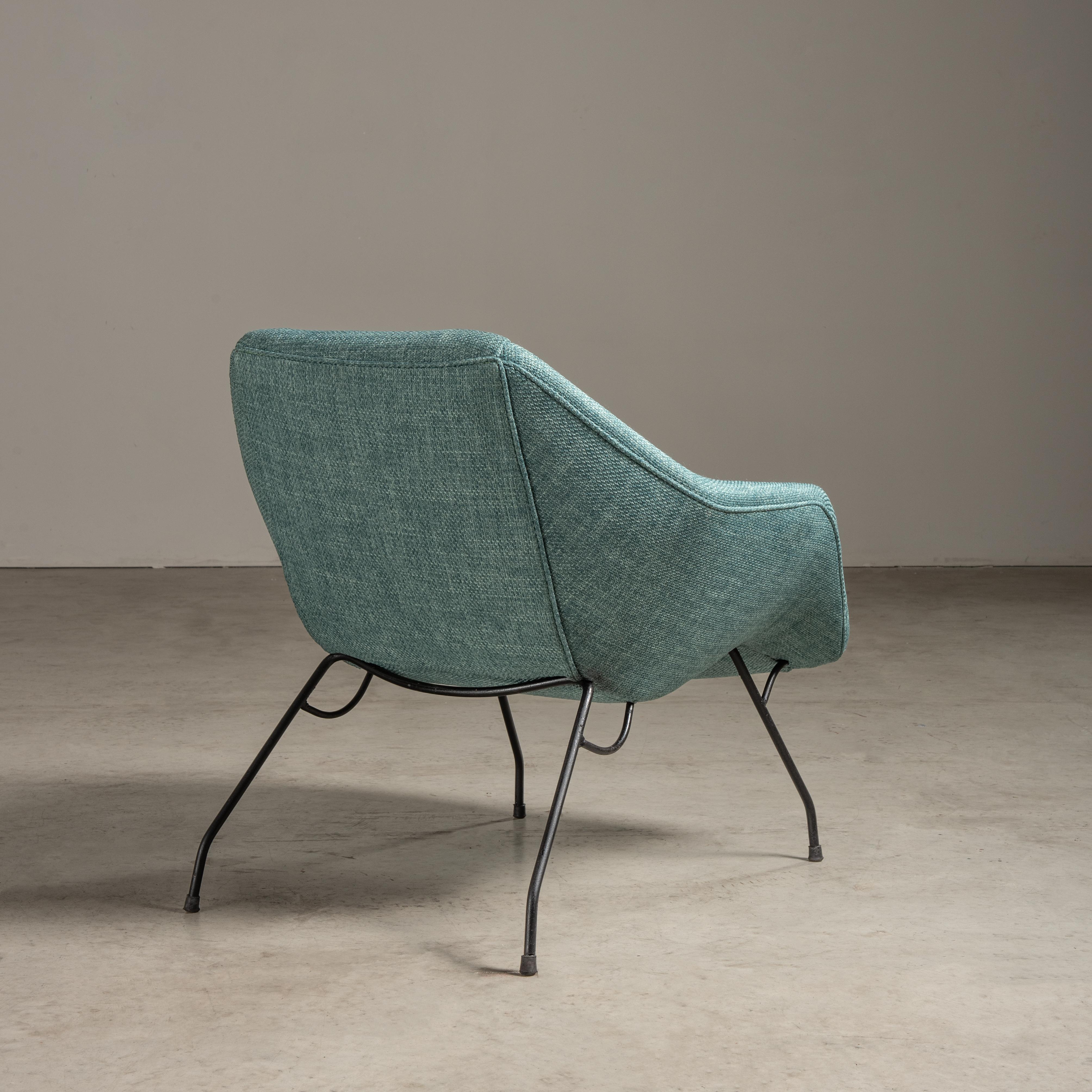 Mid-Century Modern 'Concha' Lounge Chair, by Martin Eisler & Carlo Hauner, Brazilian Mid-Century For Sale