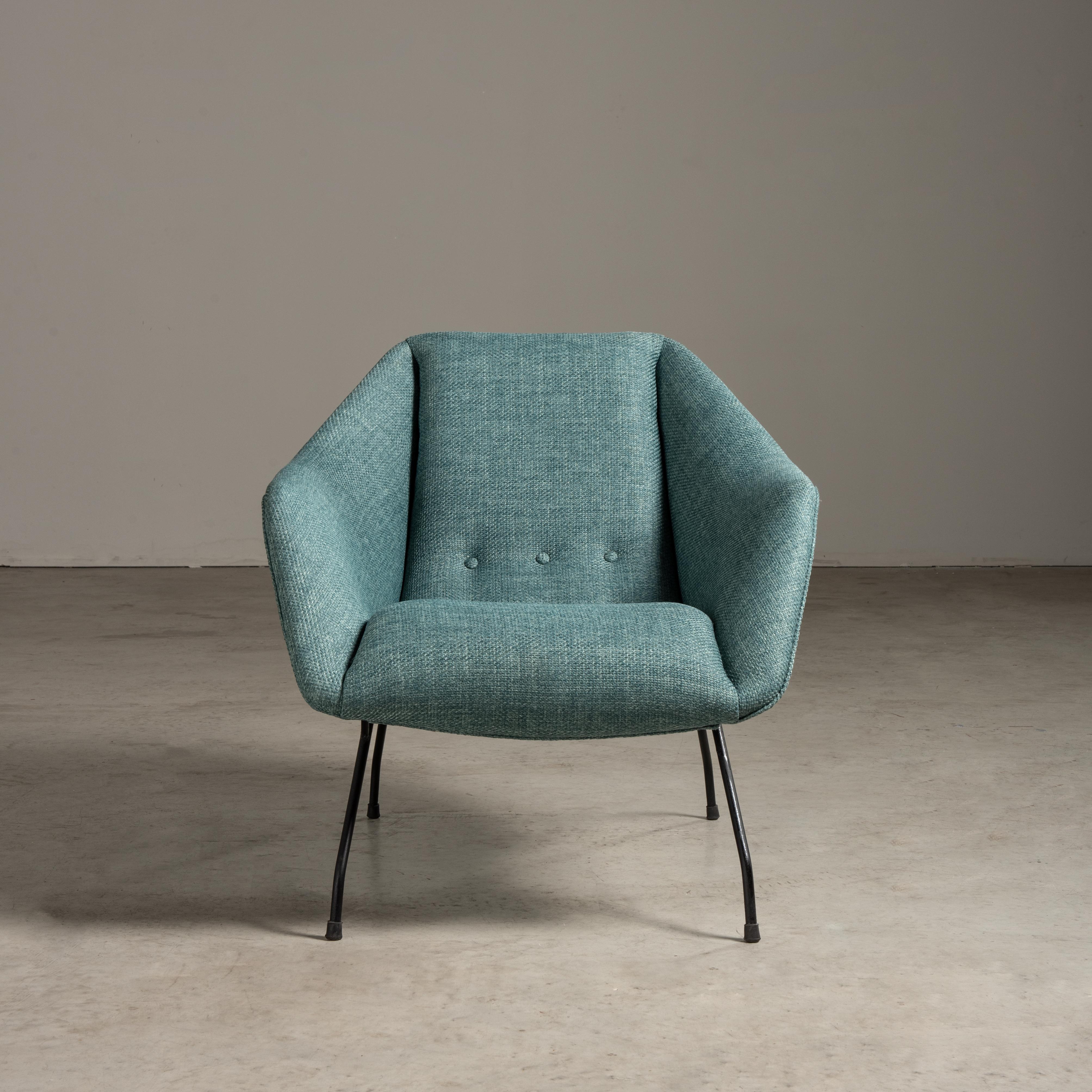 'Concha' Lounge Chair, by Martin Eisler & Carlo Hauner, Brazilian Mid-Century For Sale 1
