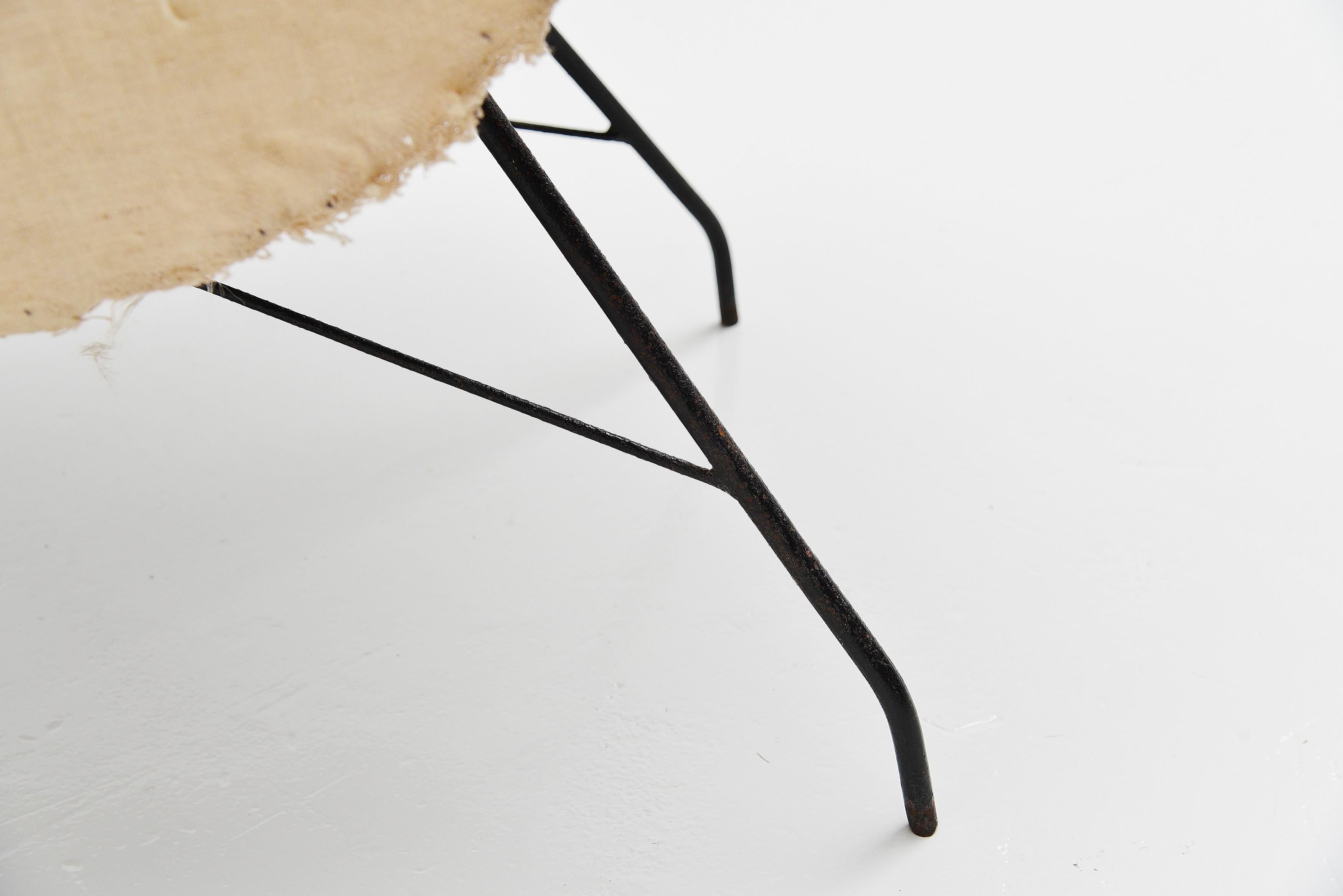 Concha Lounge Chairs Carlo Hauner Martin Eisler, Brazil, 1950 In Fair Condition In Roosendaal, Noord Brabant