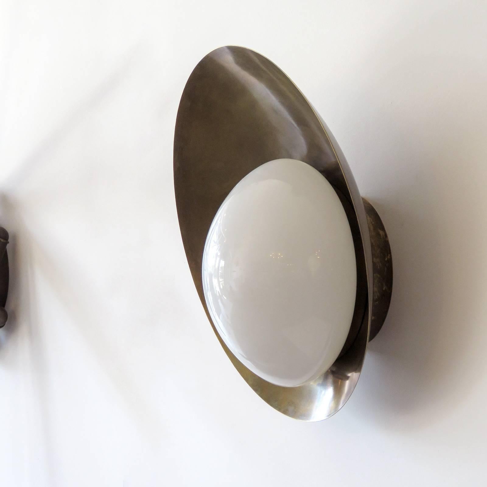 American Concha Wall Lights by Gallery L7 For Sale