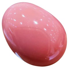 【Conchéa】11.77ct Natural Flamingo Pink Conch Pearl Collector Gem