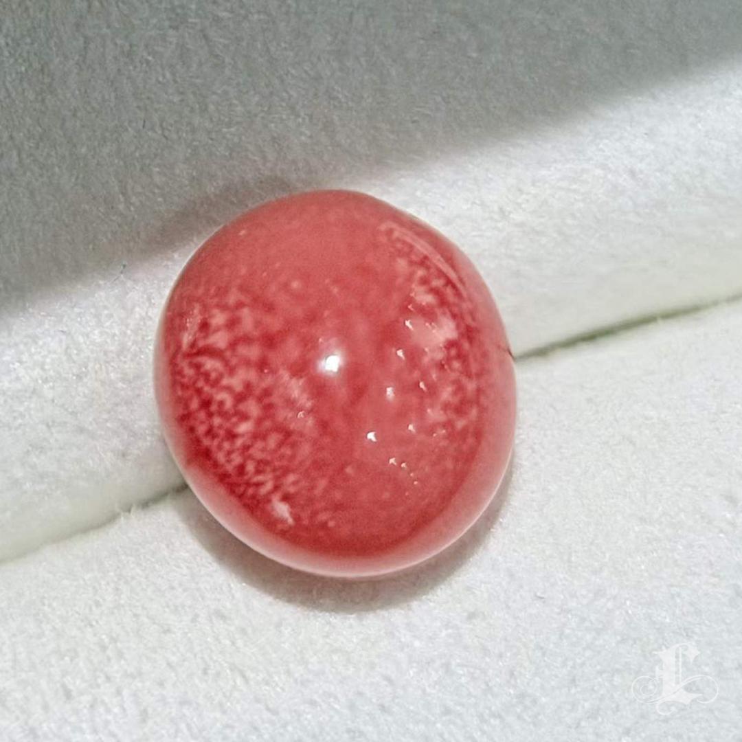 【Conchéa】5.55ct Flaming Coral Conch Pearl Gemstone For Sale 5