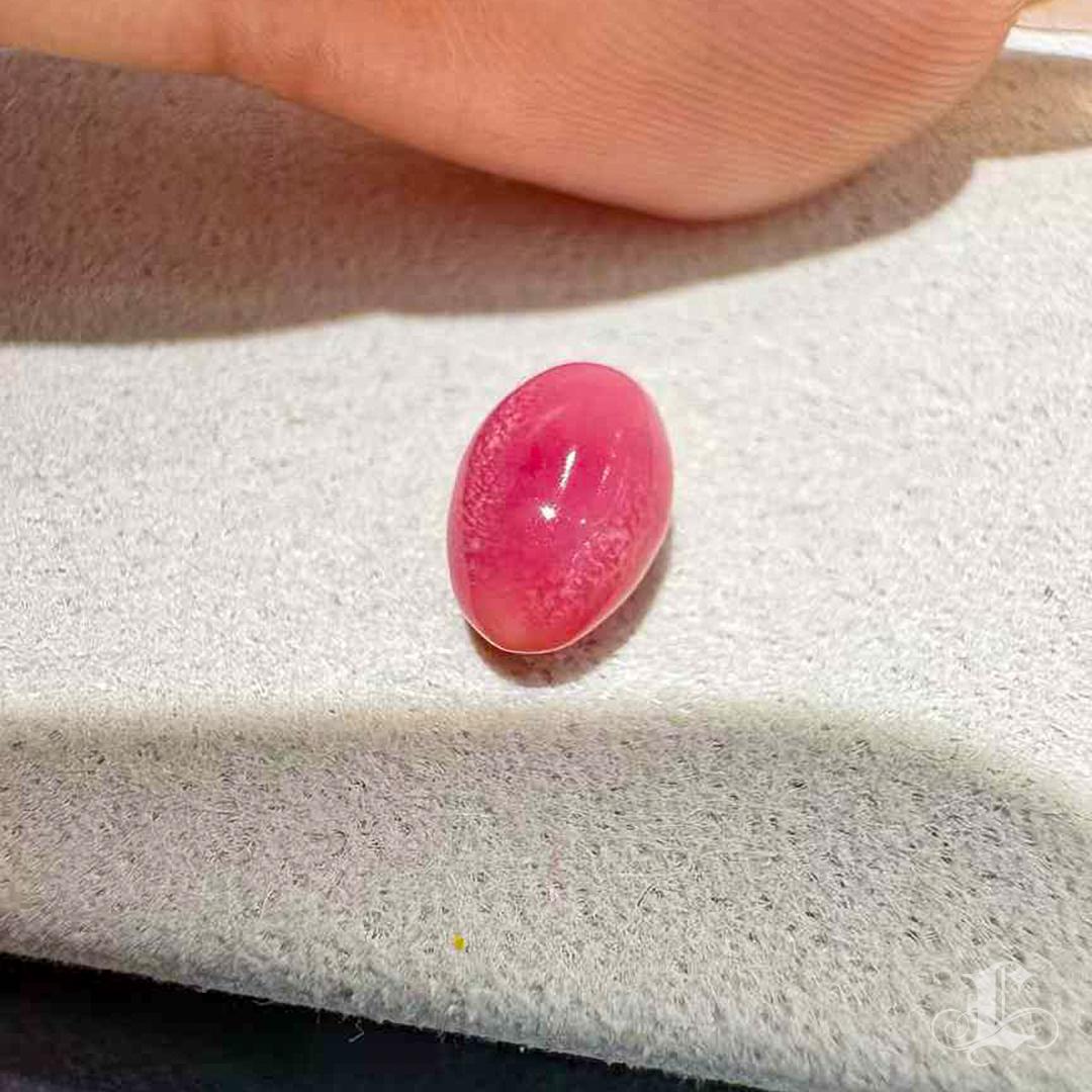 【Conchéa】Blush Flame 1.84ct Flamingo Pink Loose Conch Pearl 7