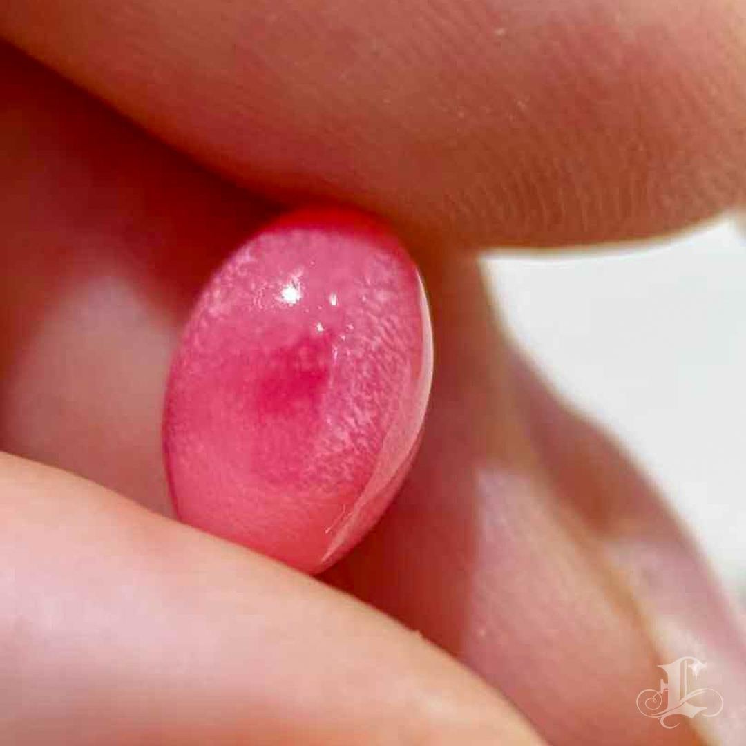 【Conchéa】Blush Flame 1.84ct Flamingo Pink Loose Conch Pearl In New Condition In New York, NY