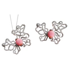 【Conchéa】Enchanted Bow Convertible 3-Way Conch Pearl Jewell - 2.3ct