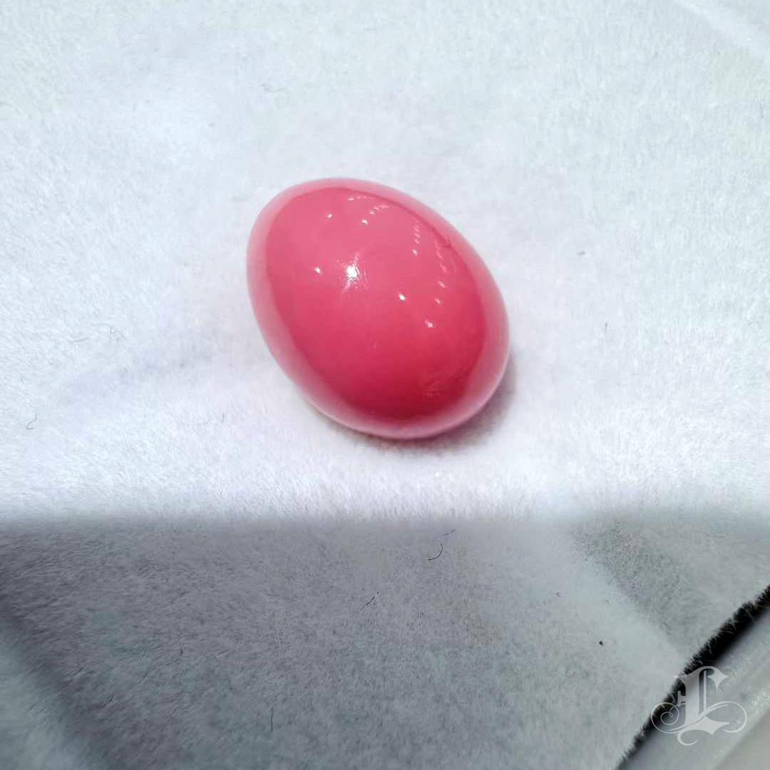 【Conchéa】Flamingo Blush Conch Pearl - 8.7ct en vente 5