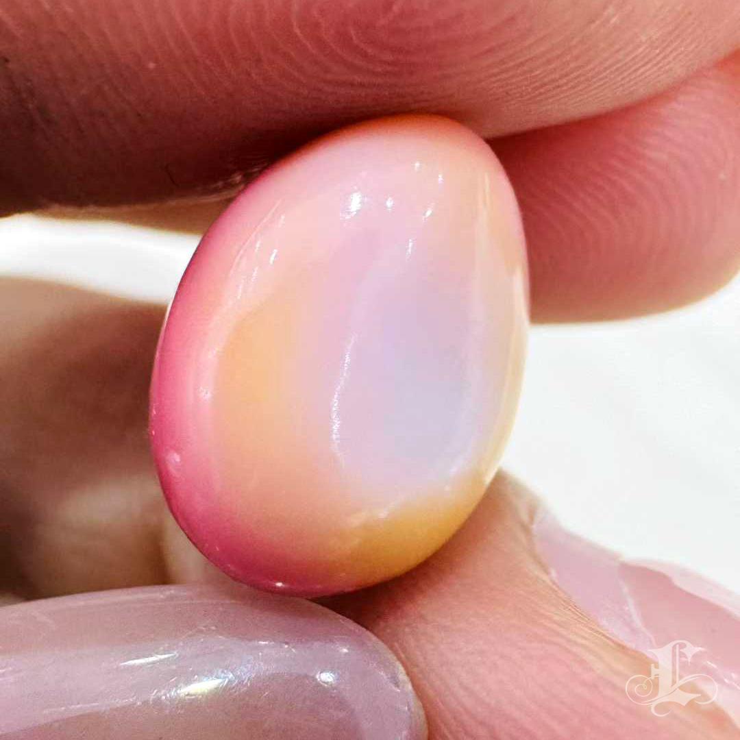 【Conchéa】Flamingo Blush Conch Pearl - 8.7ct Pour femmes en vente