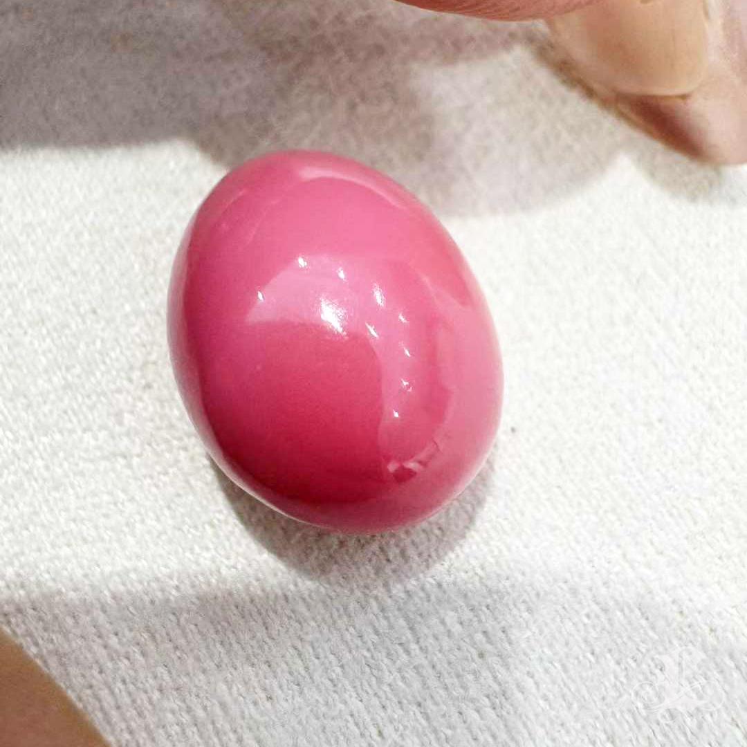 【Conchéa】Flamingo Blush Conch Pearl - 8.7ct en vente 3