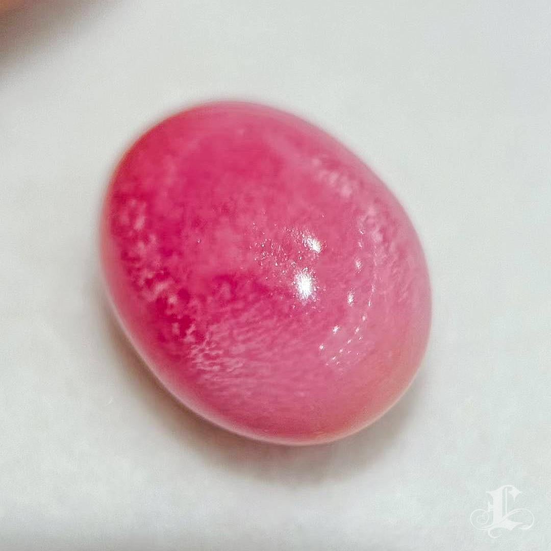 【Conchéa】Flamingo Flame 7.66ct Conch Pearl Gemstone (New Arrival) Sin cortar en venta