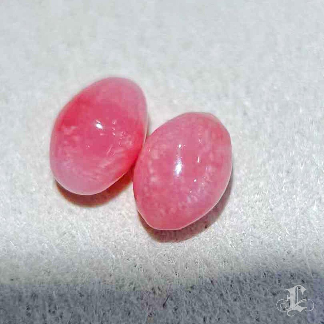 【Conchéa】Flamingo Flame Matched 2.8ct Loose Conch Pearls In New Condition For Sale In New York, NY