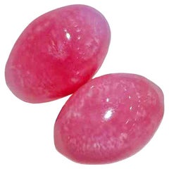【Conchéa】Flamingo Flame Matched 2.8ct Loose Conch Pearls