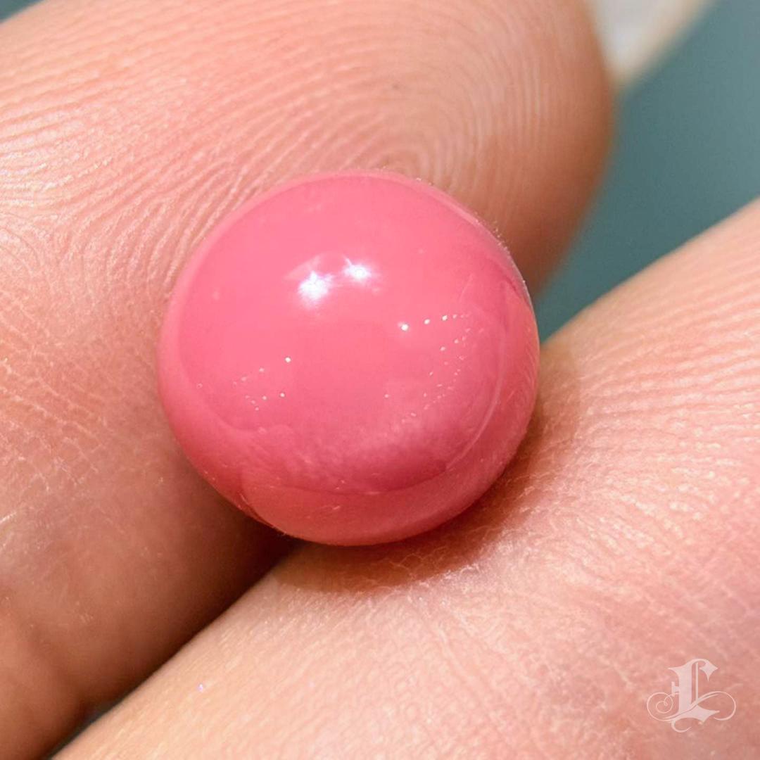 【Conchéa】Perla Concha Natural Rosa Flamenco - 4.59ct/8.7mm en Nuevo estado para la venta en New York, NY