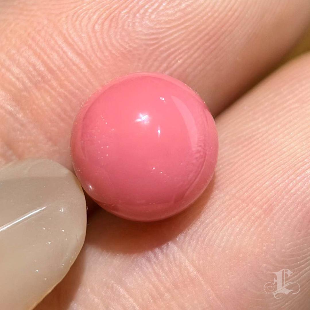 【Conchéa】Perla Concha Natural Rosa Flamenco - 4.59ct/8.7mm en venta 3