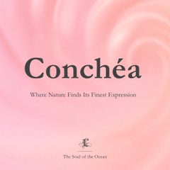 【Conchéa】Flamingo Reverie Conch Pearl Diamond Earrings — 4.17 ct