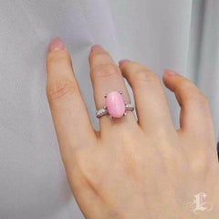 【Conchéa】Imperial Conch Pearl & Diamond Ring - 7.2ct