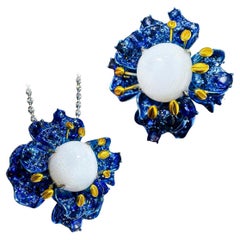 【Conchéa】Ocean Bloom Convertible Giant Clam Pearl Brooch-Pendant-Ring