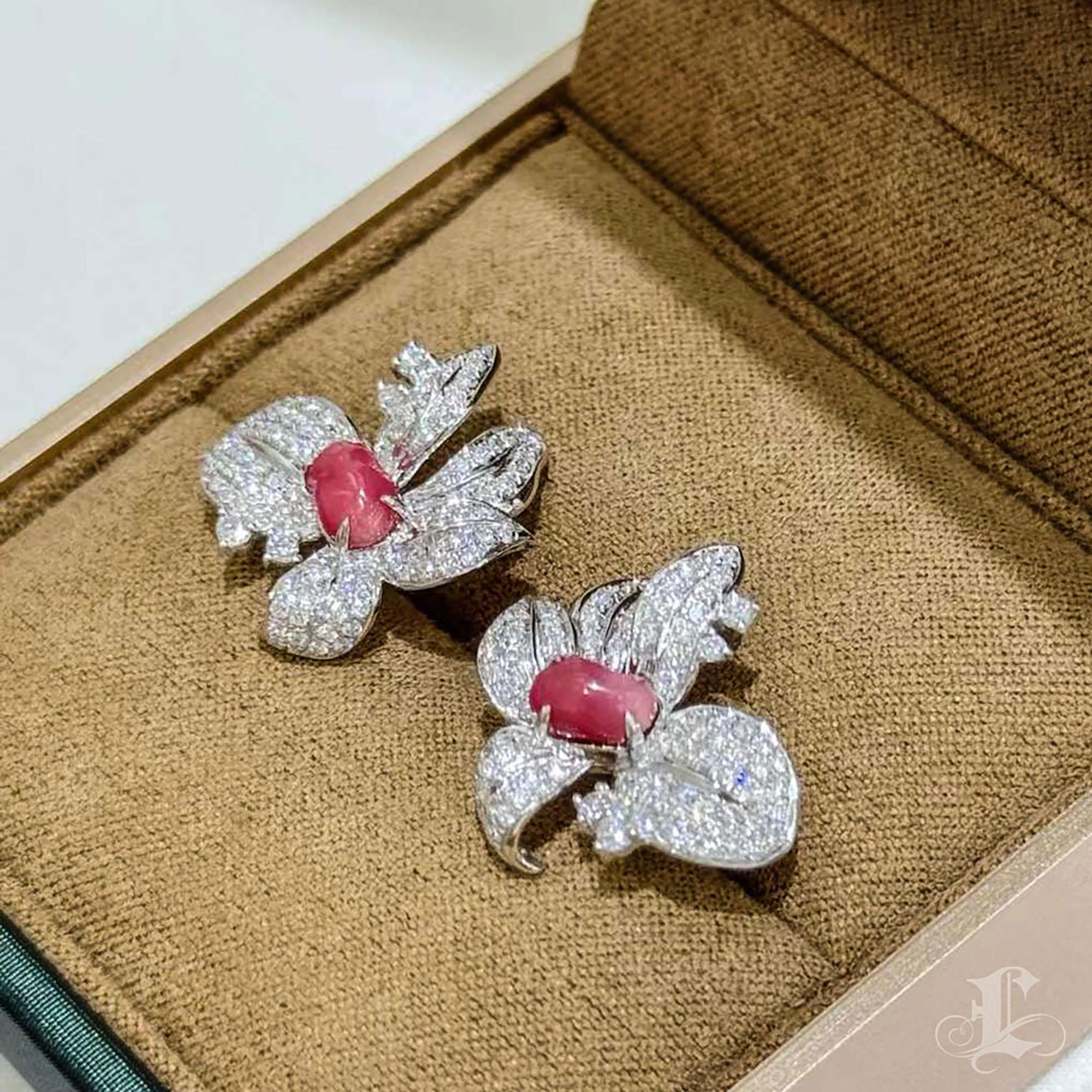 【Conchéa】Orecchini di perle e diamanti conchiglia Bloom - 1,56ct in vendita 3