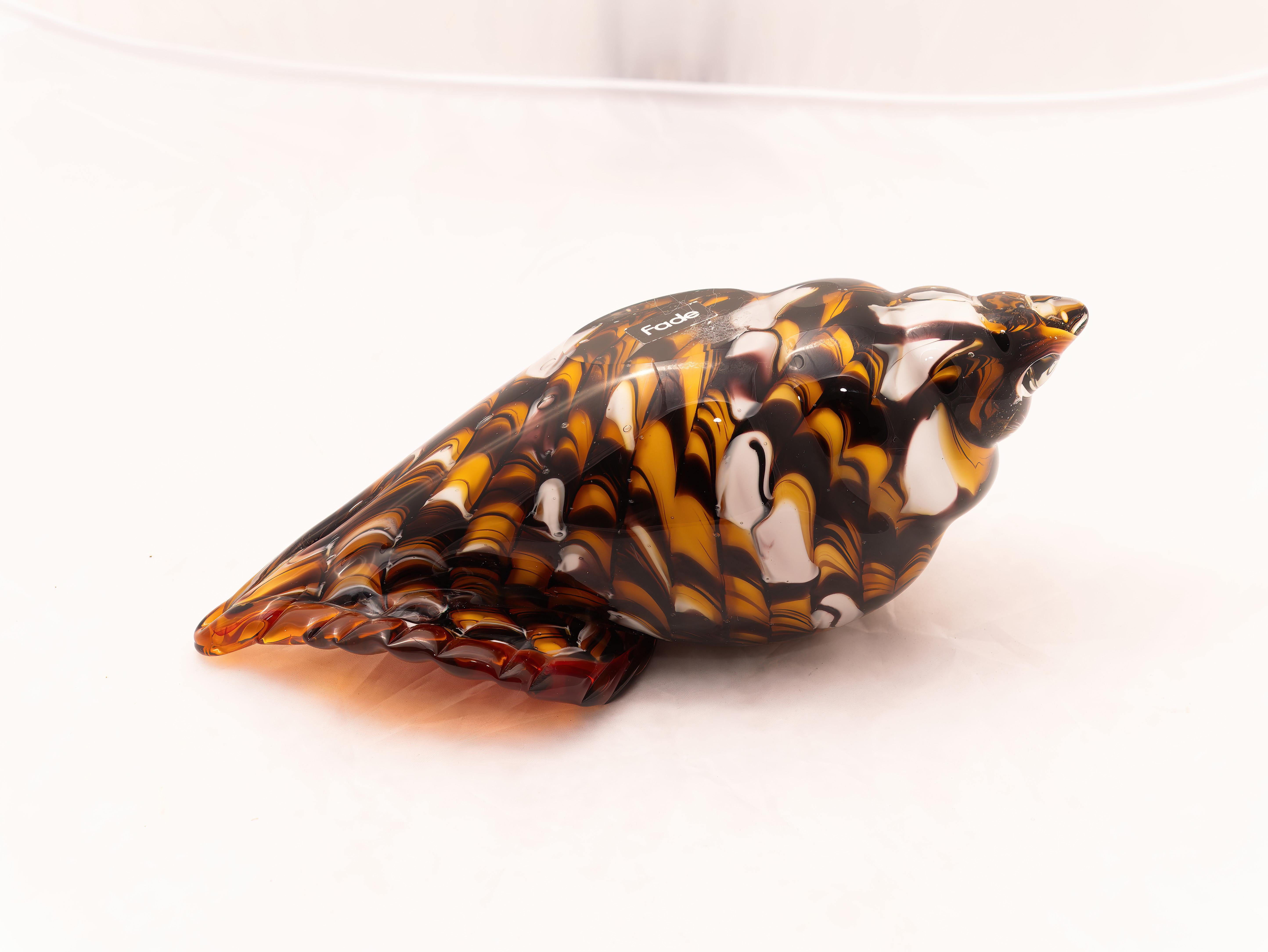 Murano glass furnishing shell, 1960s For Sale 1
