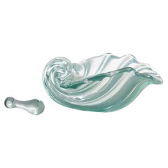 Muranoglasschale Archimede Seguso aus der Mitte des letzten Jahrhunderts.