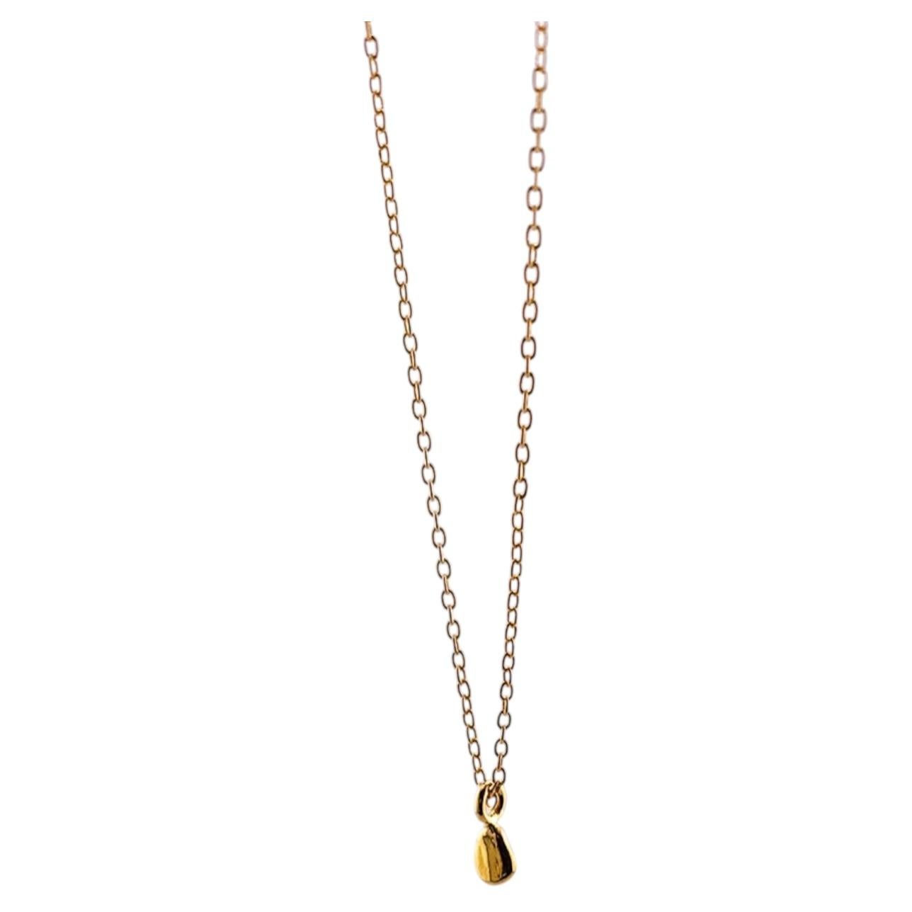 Colgante Conchita de Bronce bañado en Oro de 24K by xMartaja