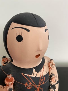 Bambola Conchiti Story Teller di Dena M. Suina, Cochiti Pueblo, NM