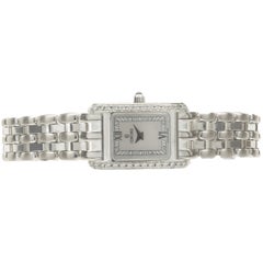 Concord 18 Karat White Gold Ladies Diamond Dress Watch