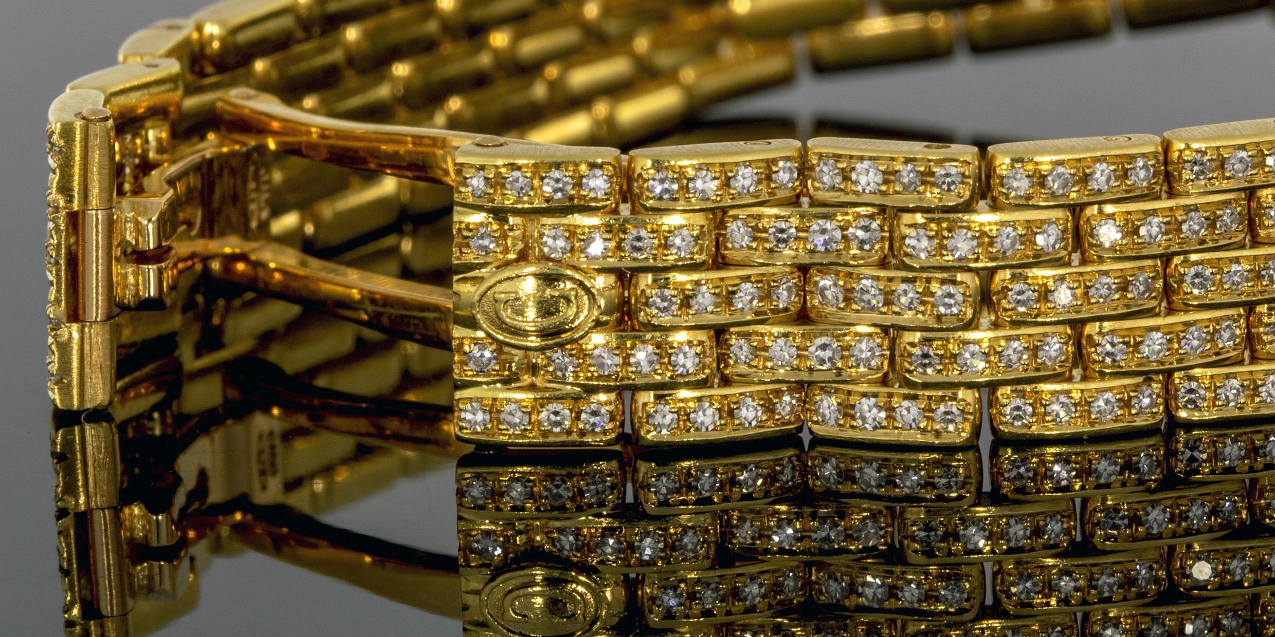 concord gold watch with diamonds